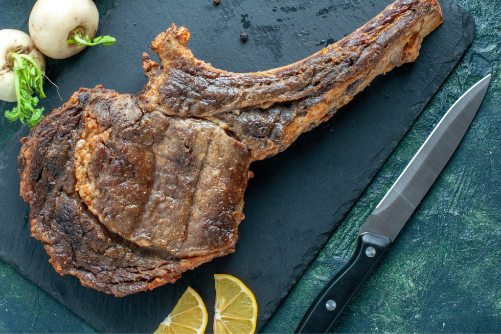 What meat is a tomahawk steak ?