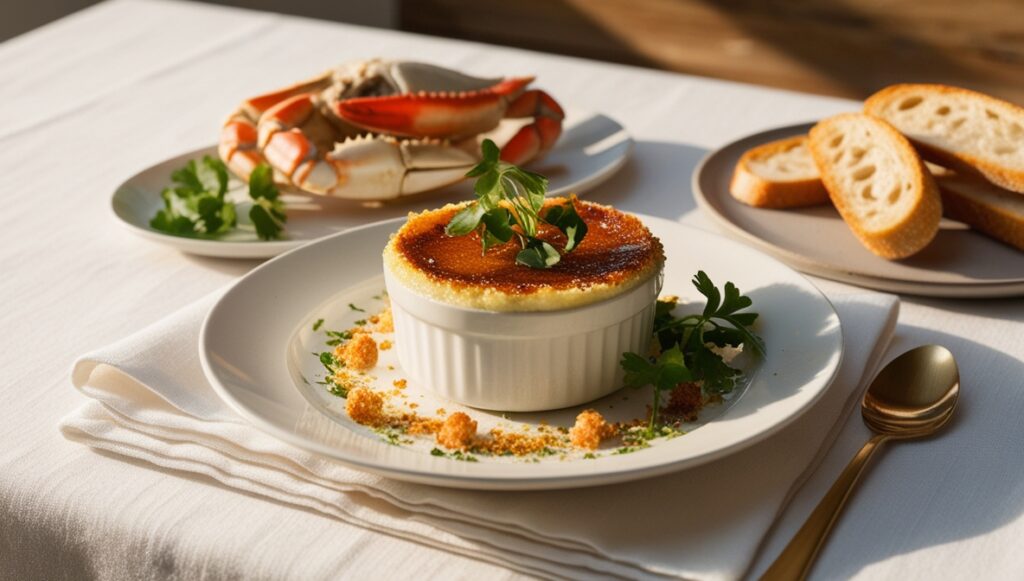 Crab Brulee Recipe