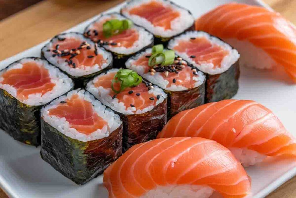 Is Salmon Sushi Raw?