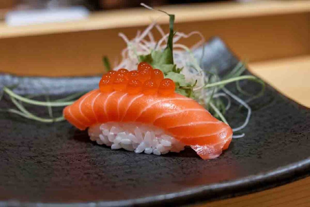 What is Salmon Roe Sushi Called?