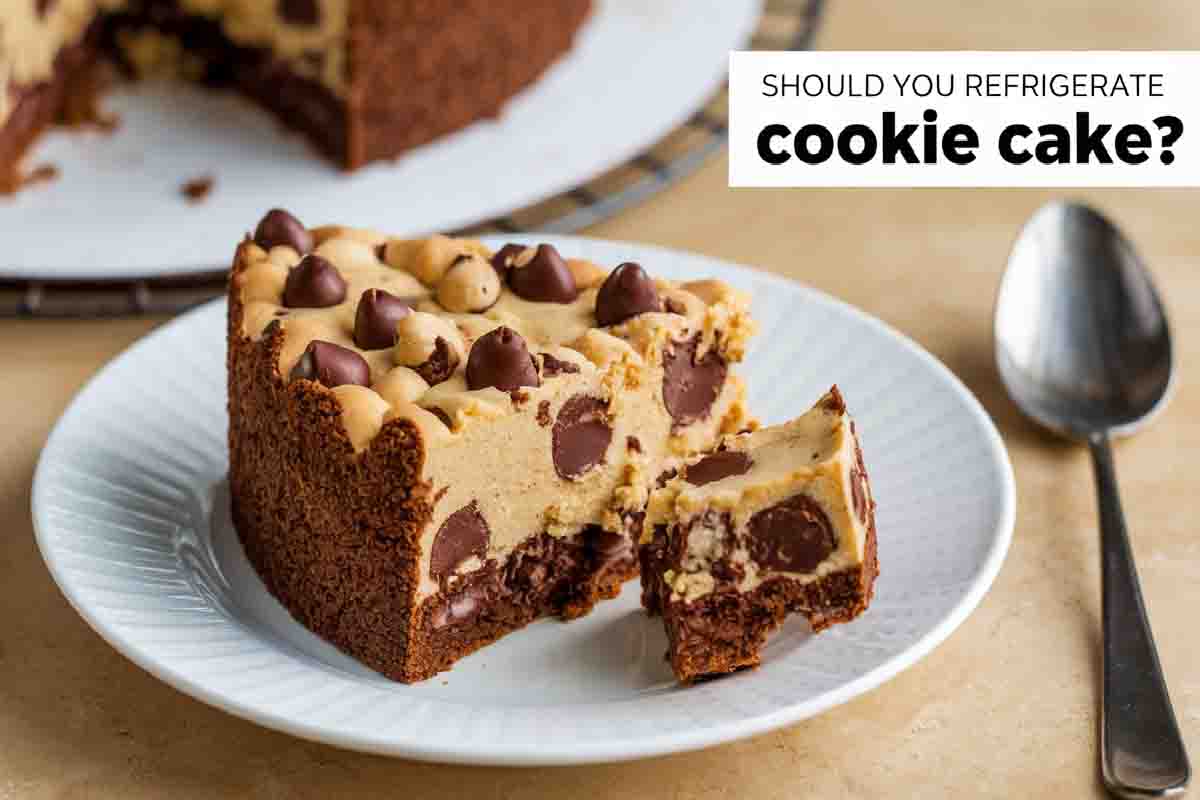 Should You Refrigerate Cookie Cake?