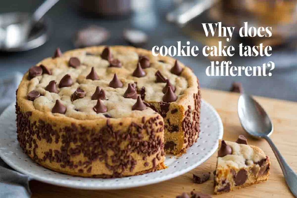 Why Does Cookie Cake Taste Different?